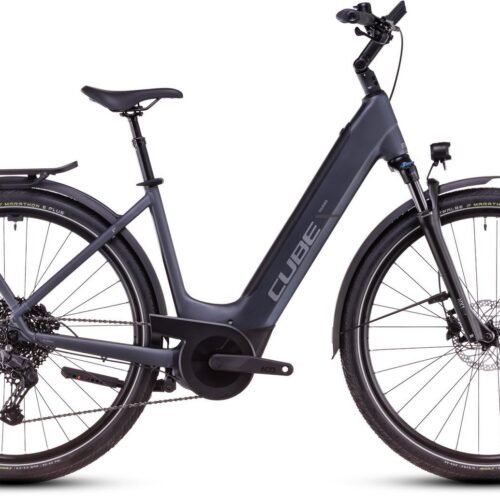 Cube Touring Hybrid Pro 625 Easy Entry metallicgrey´n´chrome